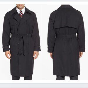 LONDON FOG TOWNE TRENCH COAT MENS SIZE 46 LONG